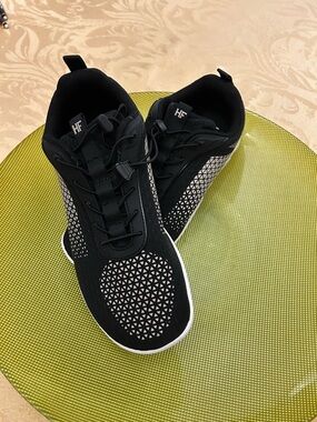 Hike Footware Healthy Freedom Black Athletic Slip-On Sneakers for Women